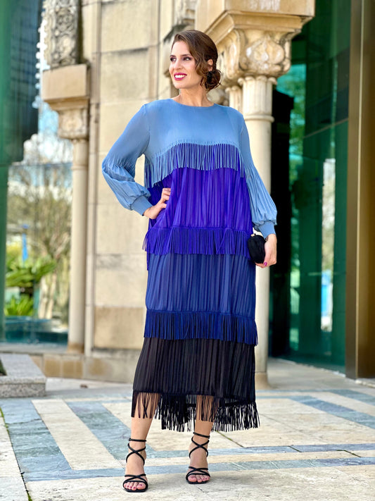 Vestido Adelina Azulón