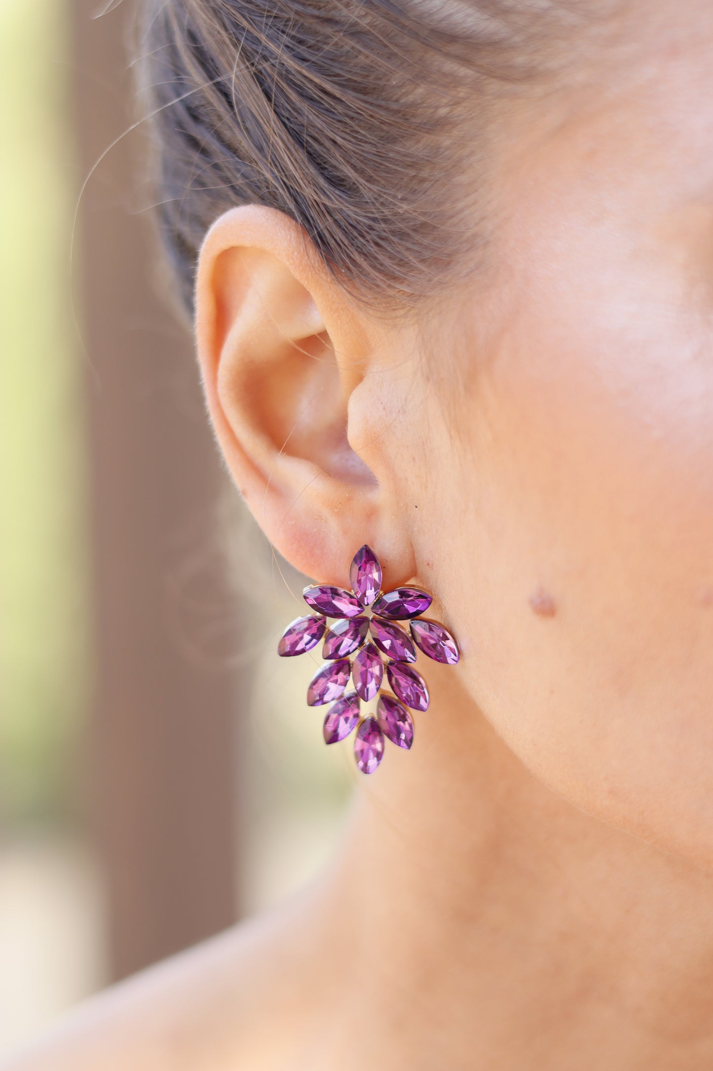 Pendientes Cinfa Morado