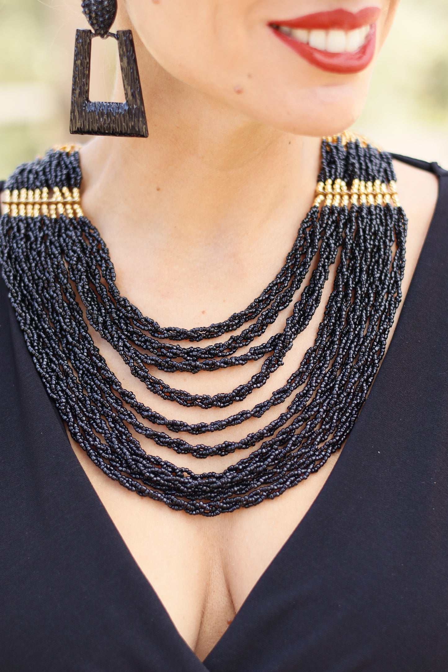 Collar Lucre Negro