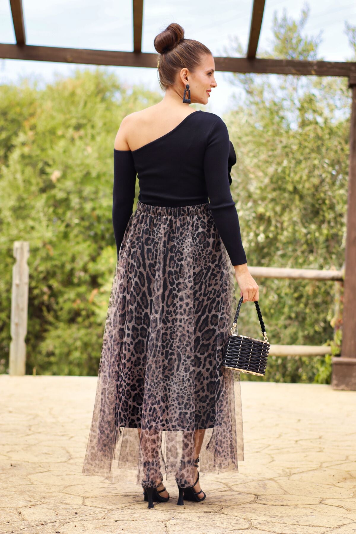 Falda Tul Animal Print 1