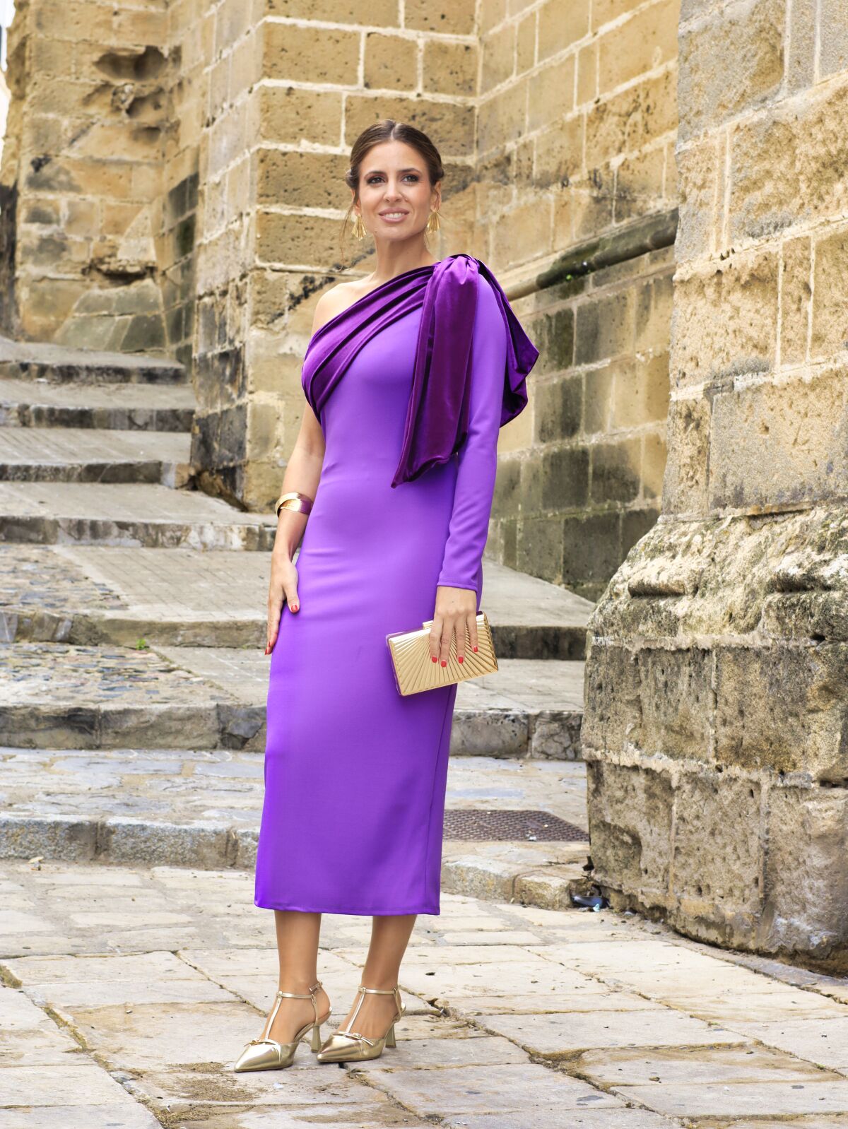 Vestido Candela Morado