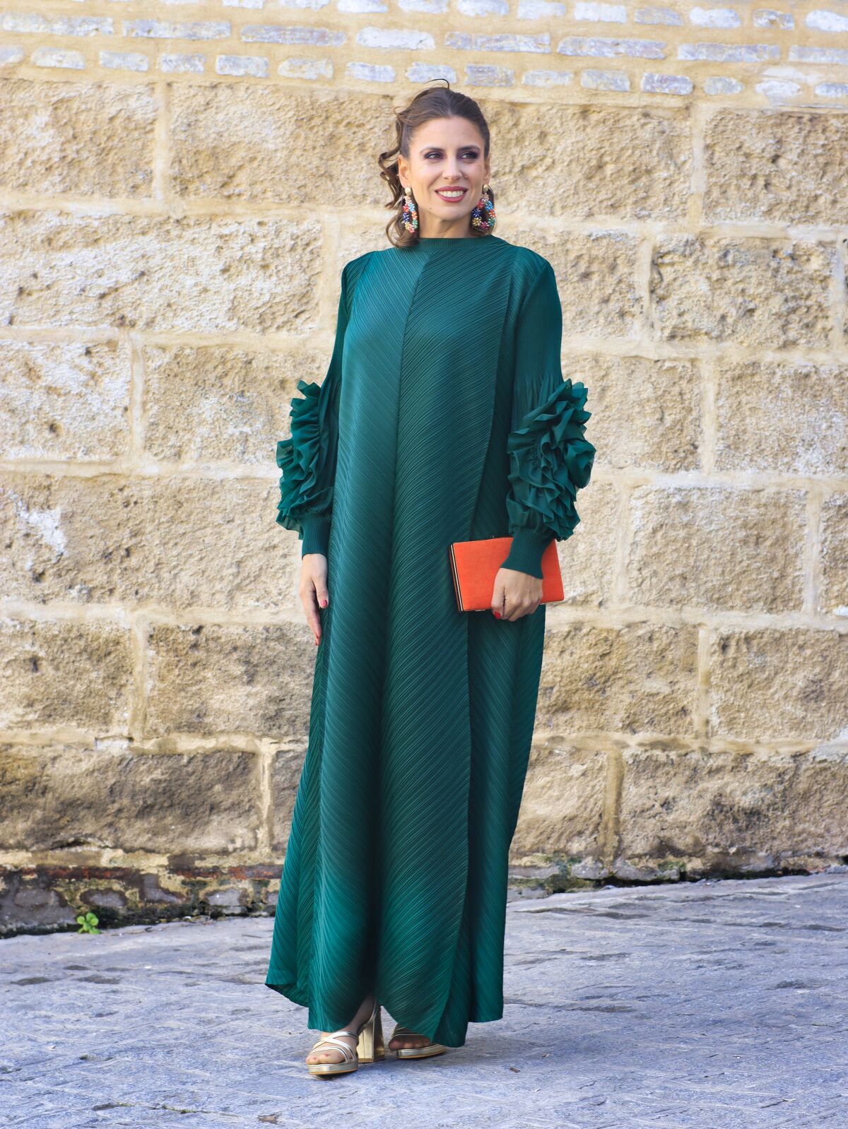 Vestido Azucena Verde