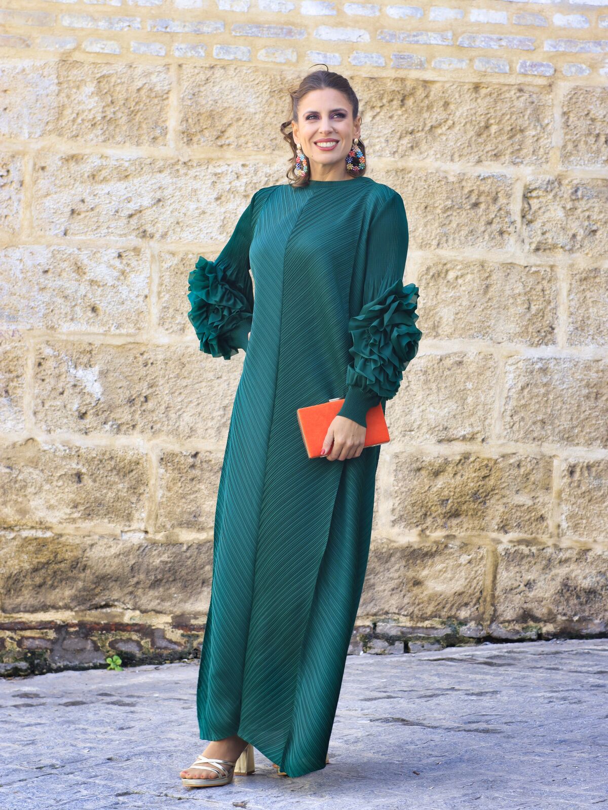 Vestido Azucena Verde