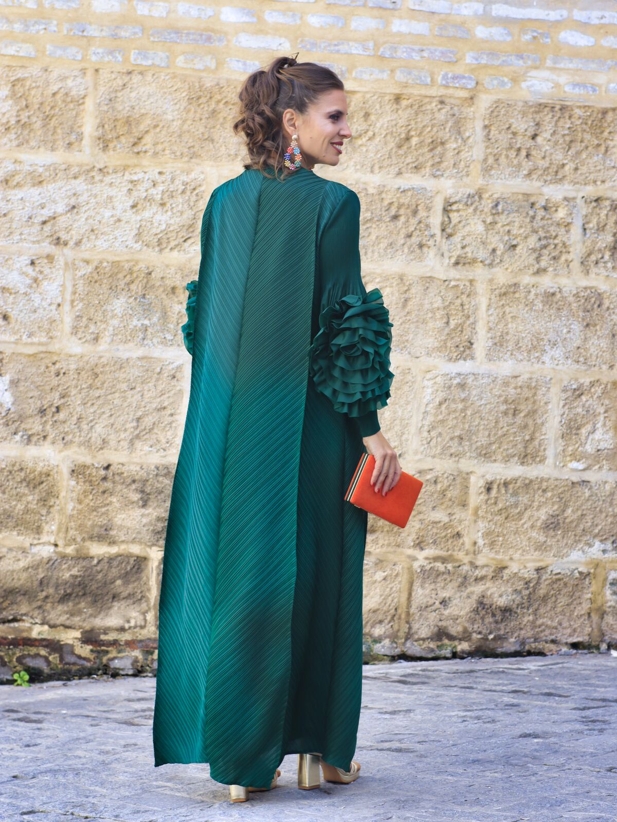 Vestido Azucena Verde