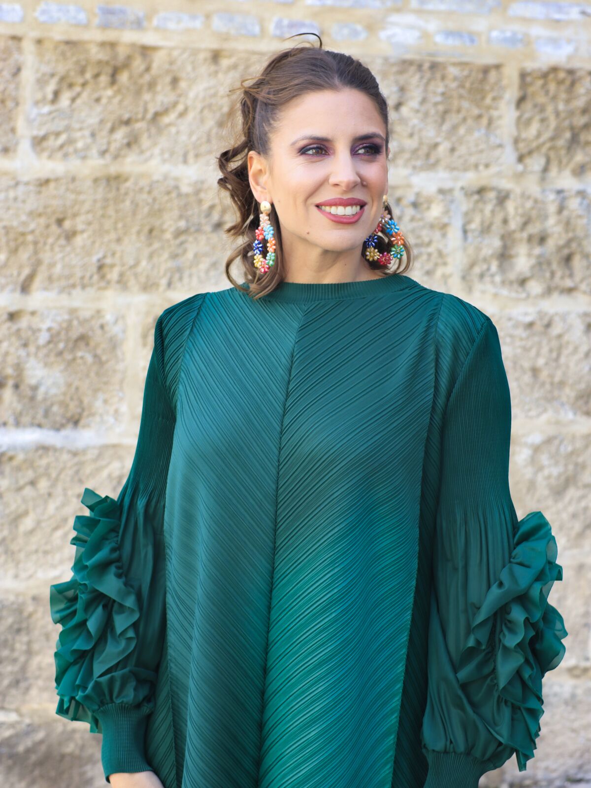 Vestido Azucena Verde