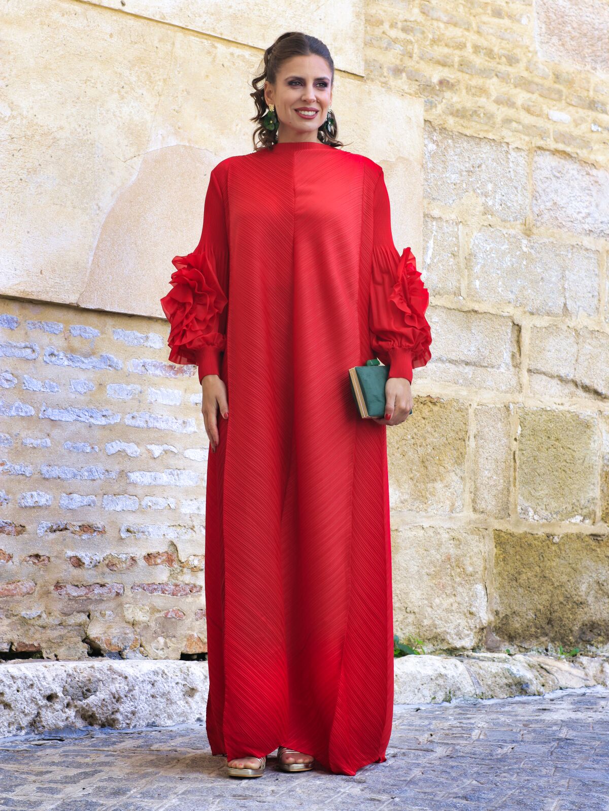 Vestido Azucena Rojo