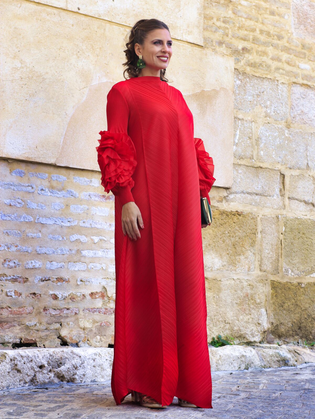 Vestido Azucena Rojo