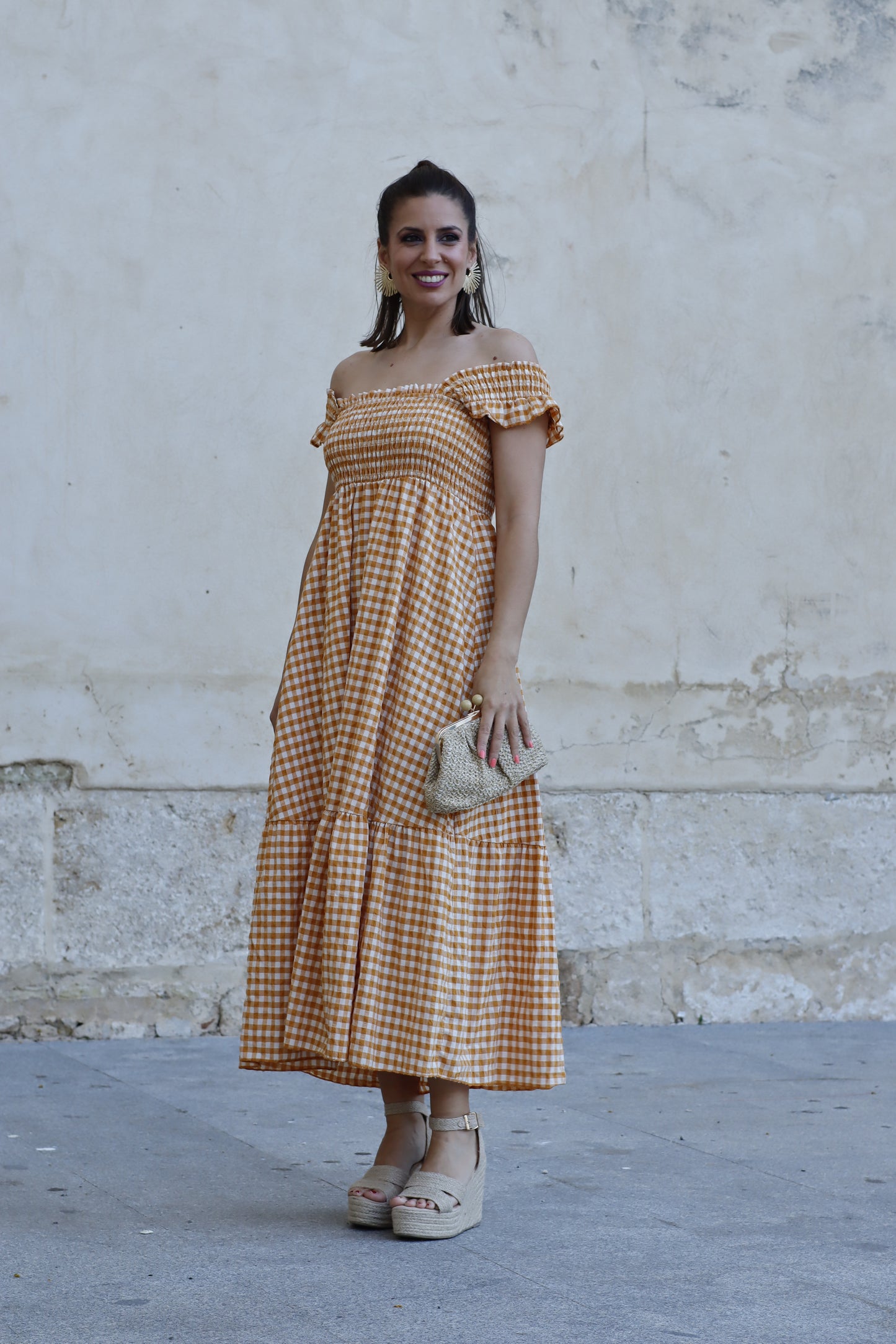 Vestido Caleta Naranja