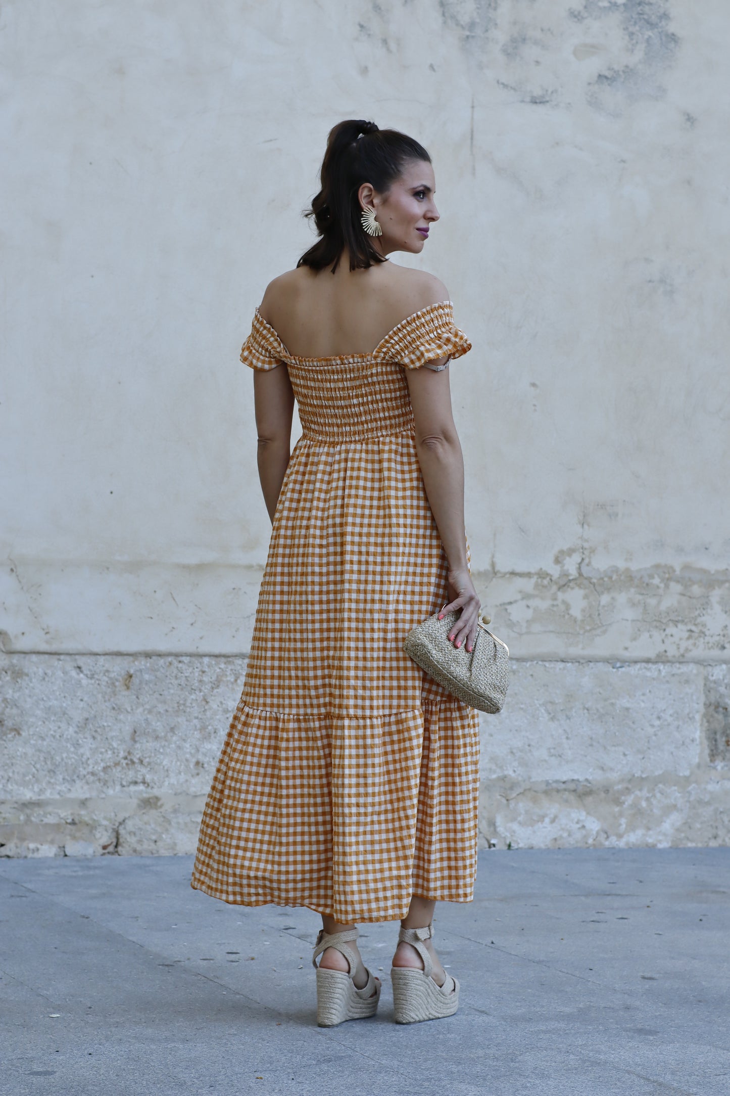 Vestido Caleta Naranja