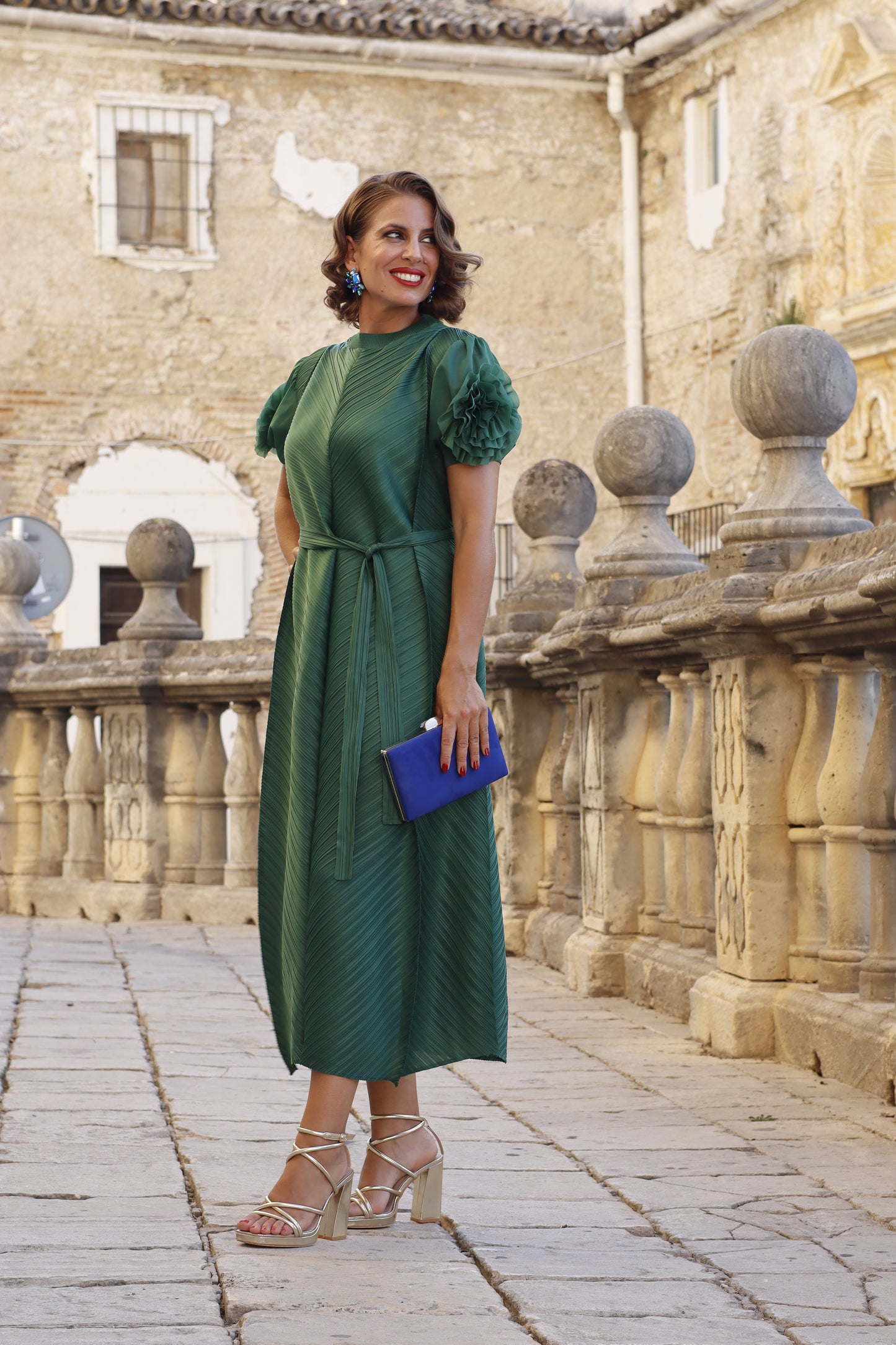 Vestido Abigail Verde