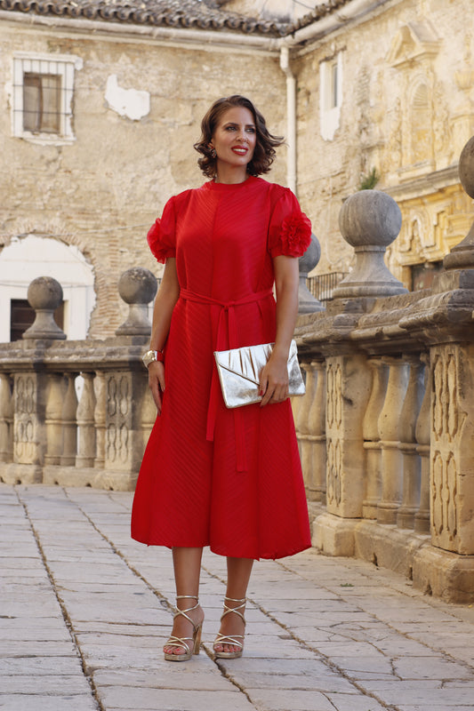 Vestido Abigail Rojo