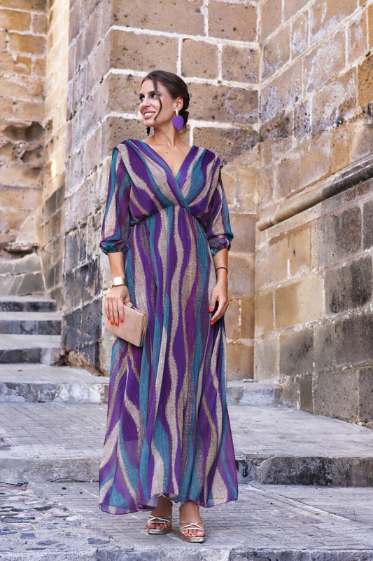 Vestido Rubí Morado