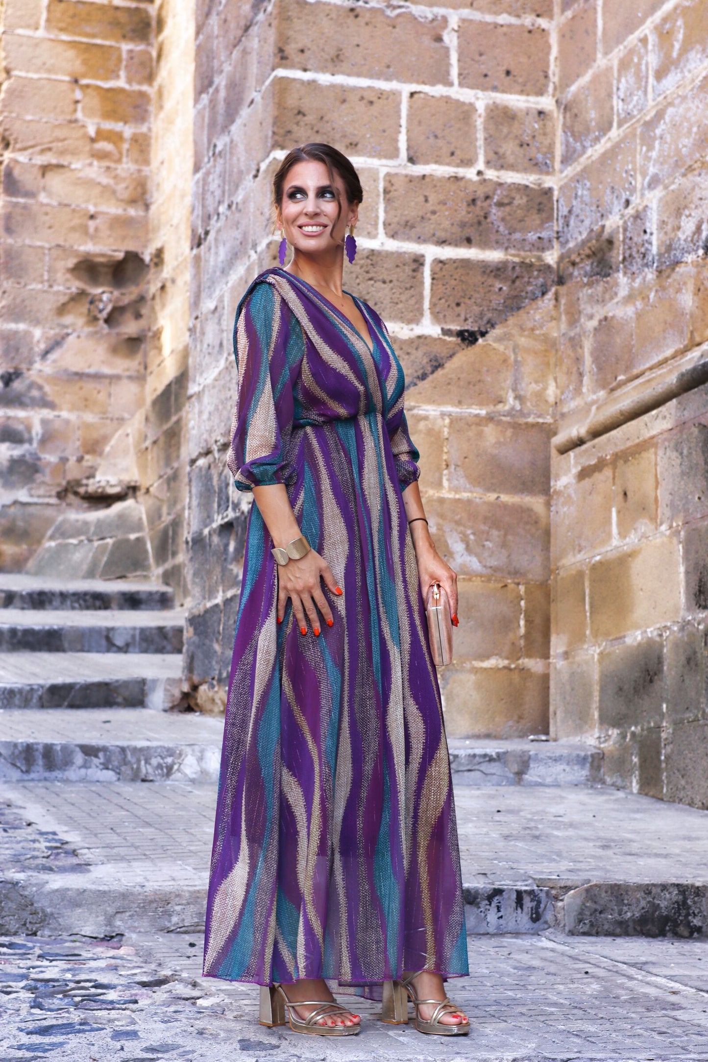 Vestido Rubí Morado