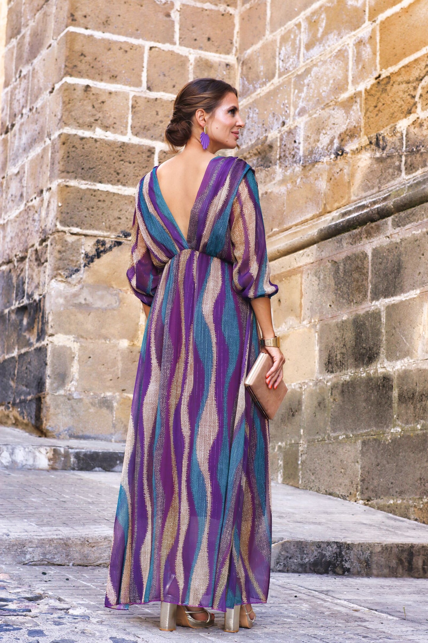 Vestido Rubí Morado