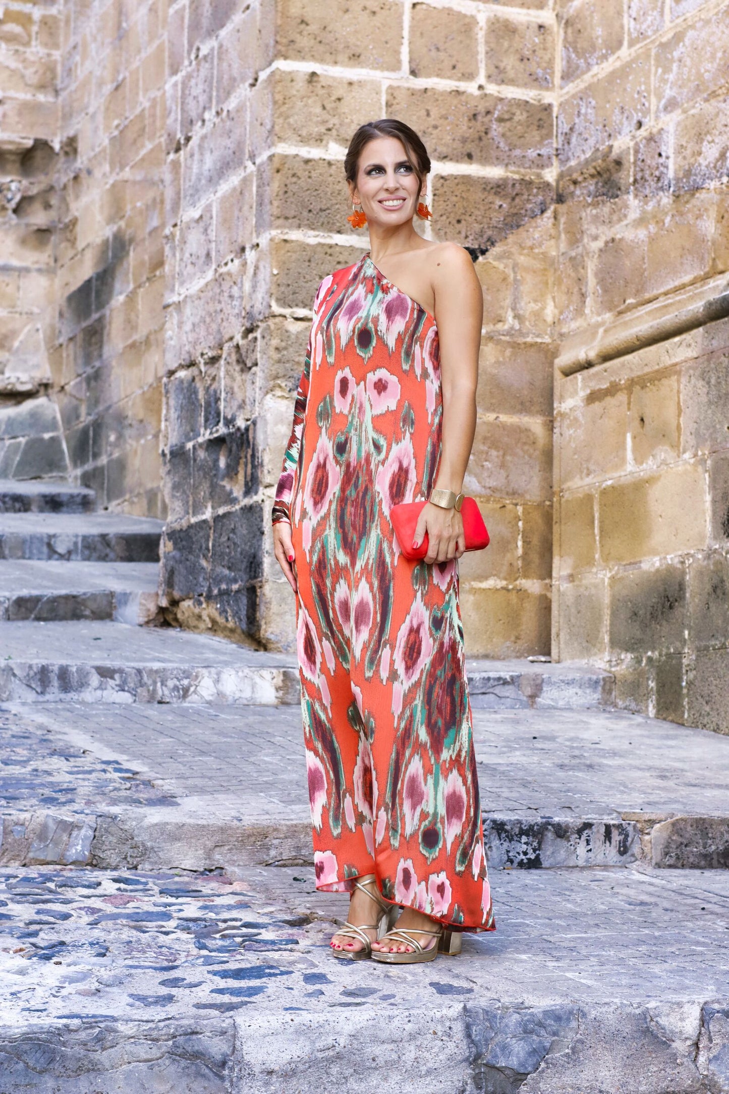 Vestido Mariana Naranja