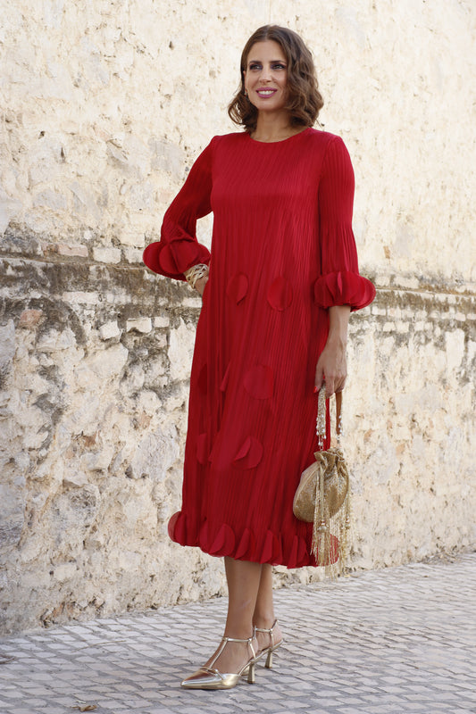 Vestido Anastasia Rojo Sangre