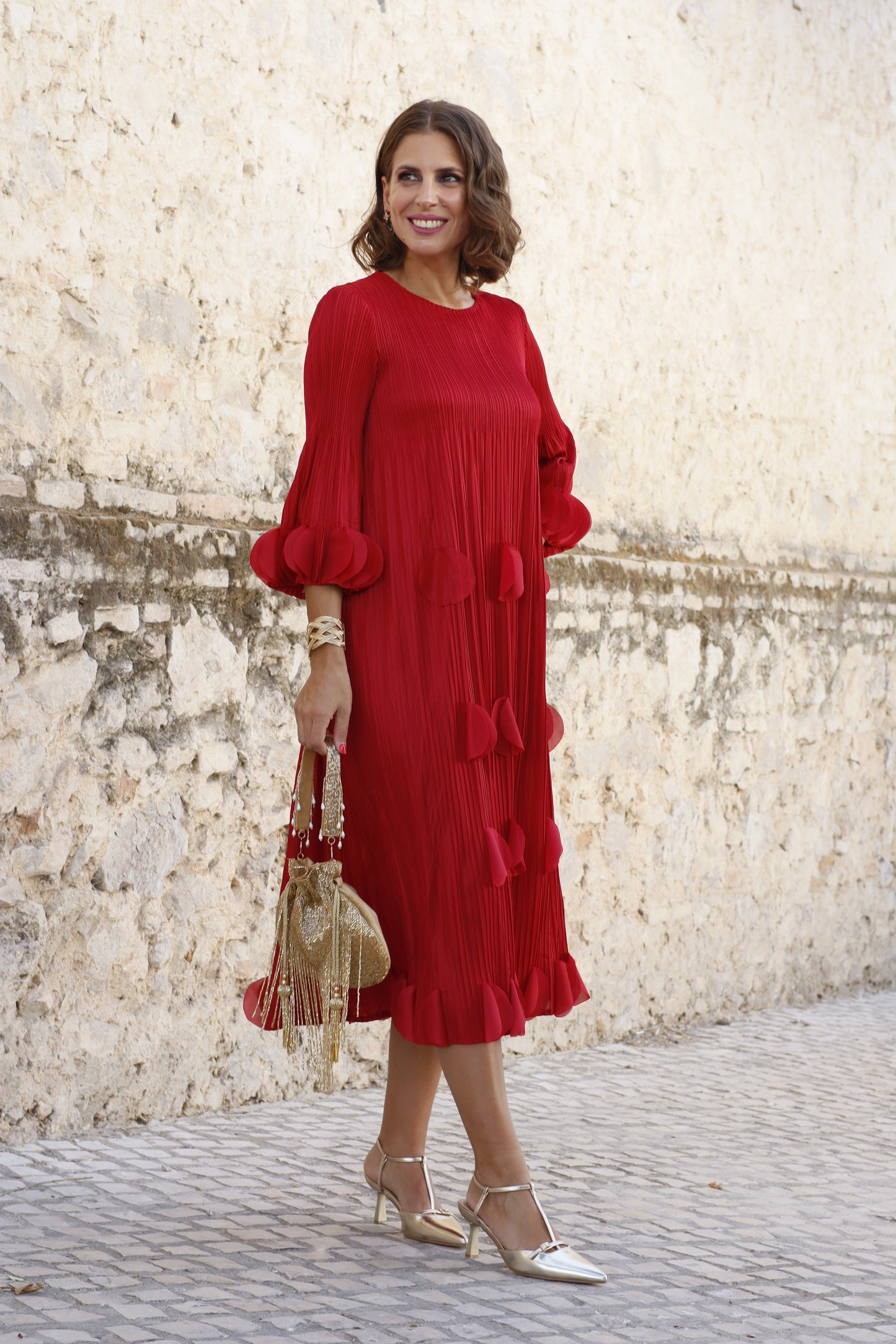 Vestido Anastasia Rojo Sangre