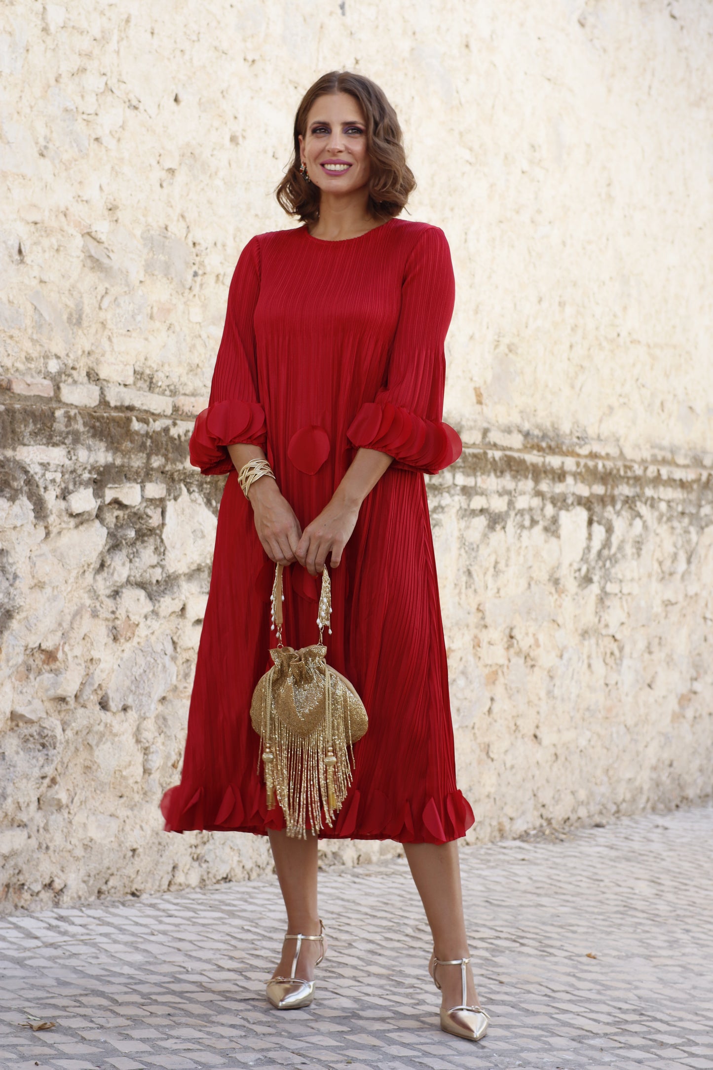 Vestido Anastasia Rojo Sangre