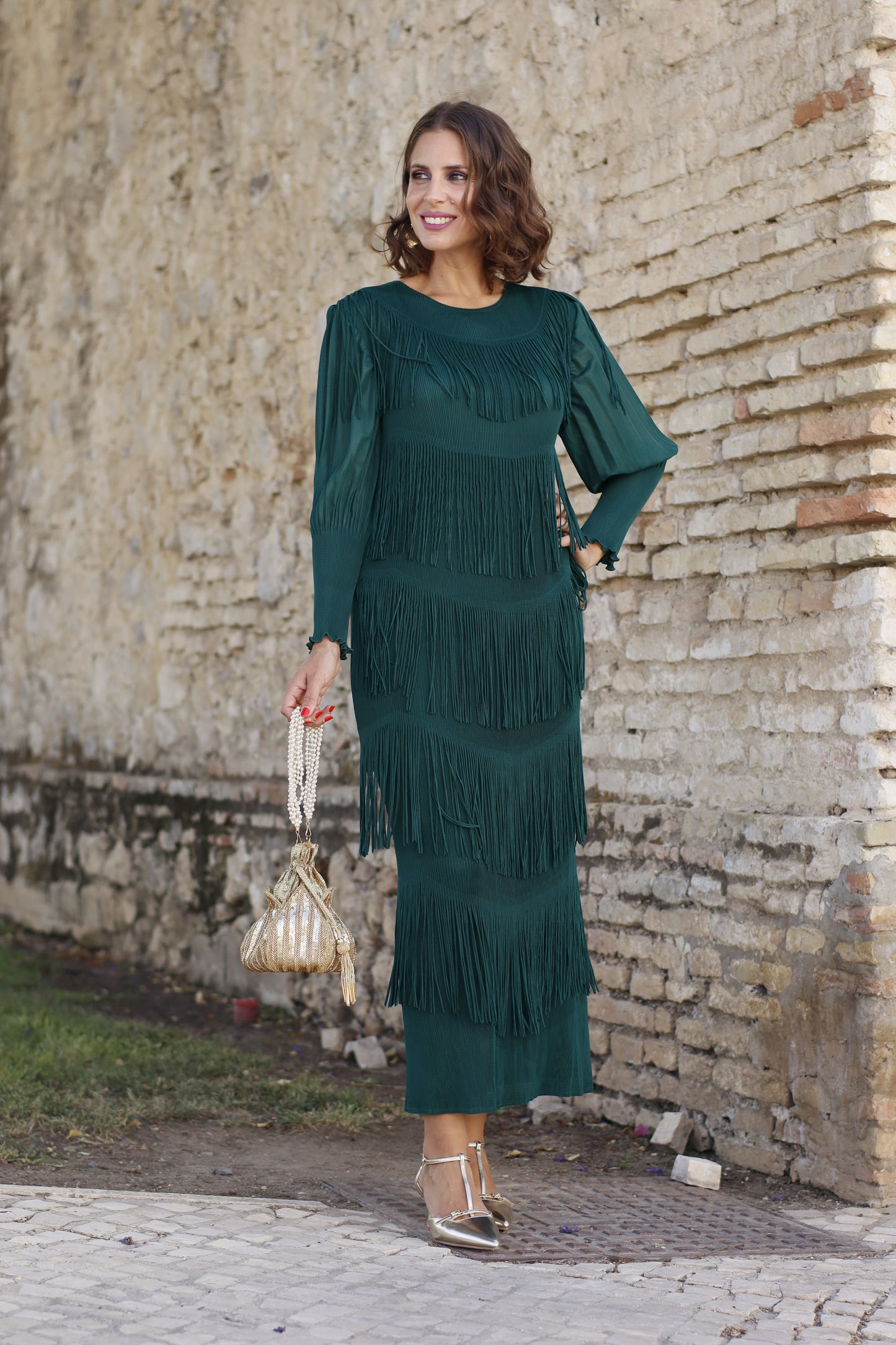 Vestido Renata Verde