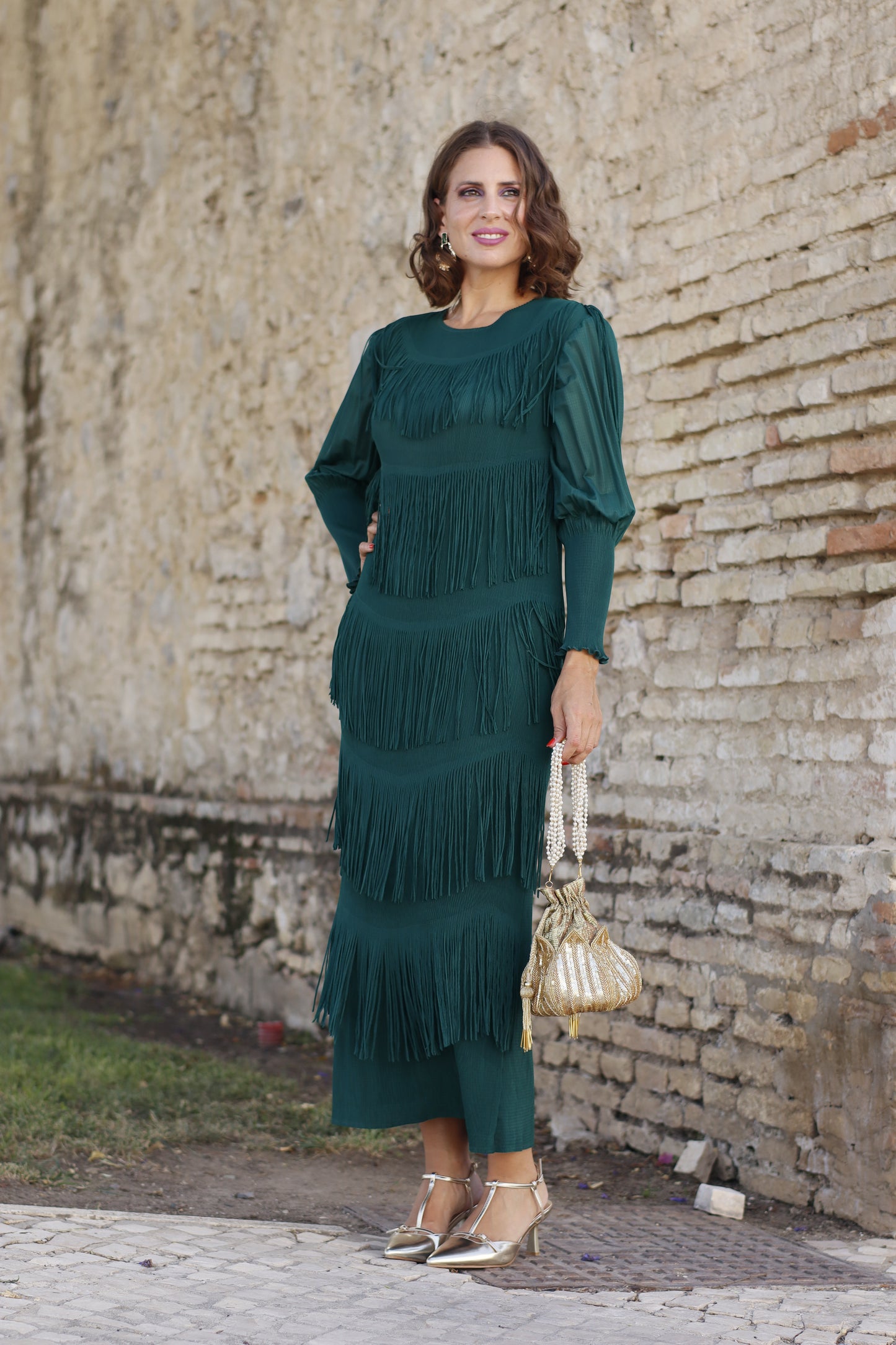 Vestido Renata Verde