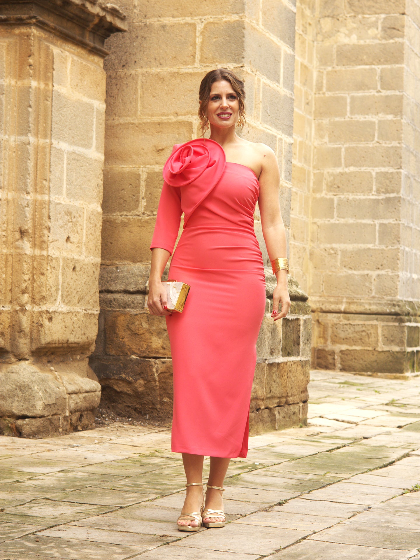 Vestido Nerja Coral