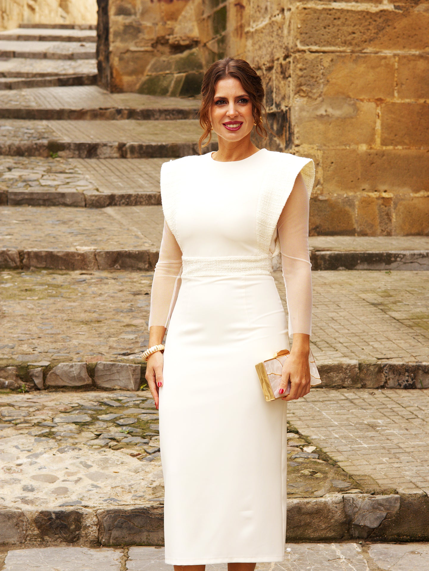 Vestido Níjar Blanco